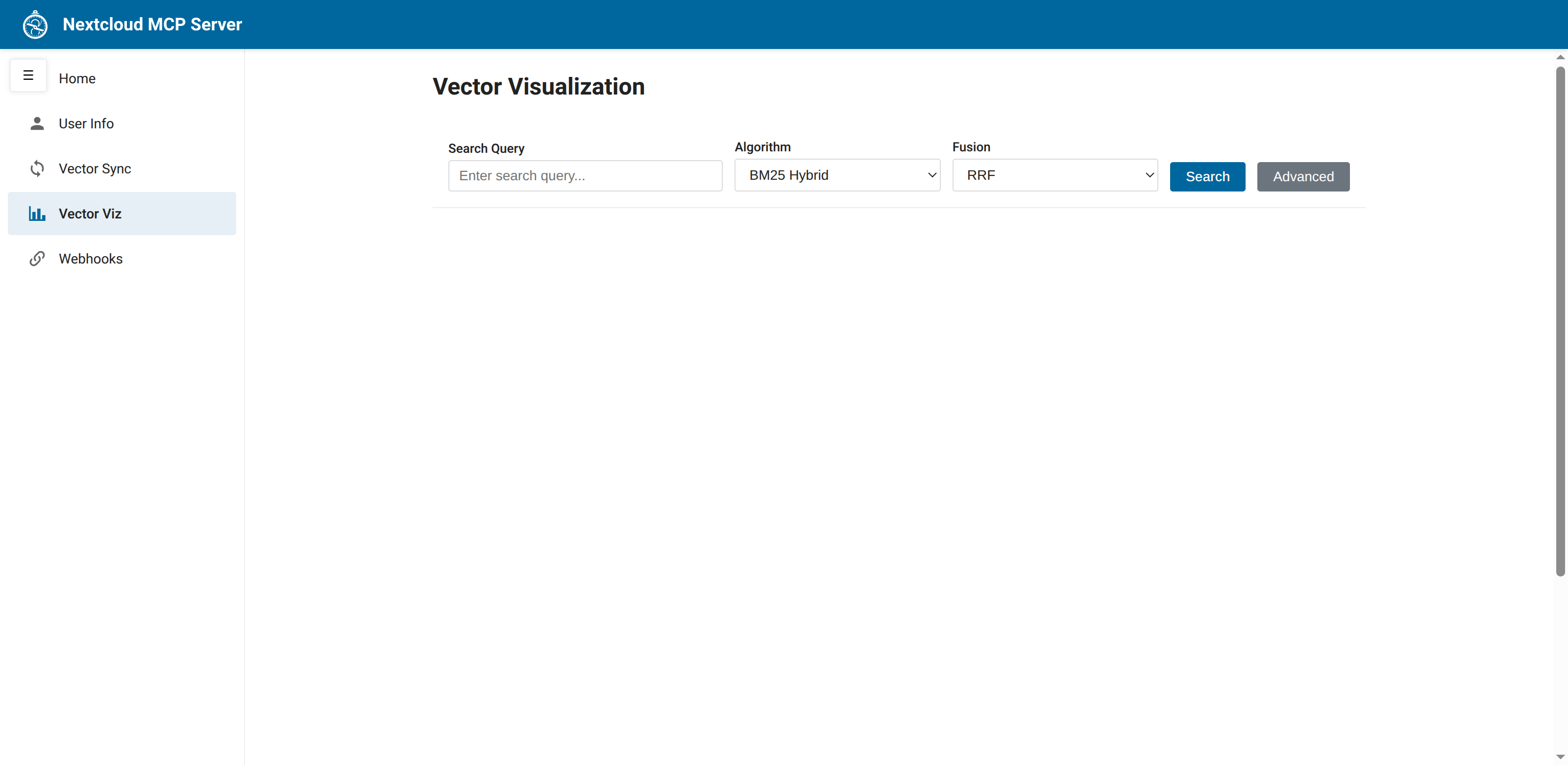 Vector Visualization Interface