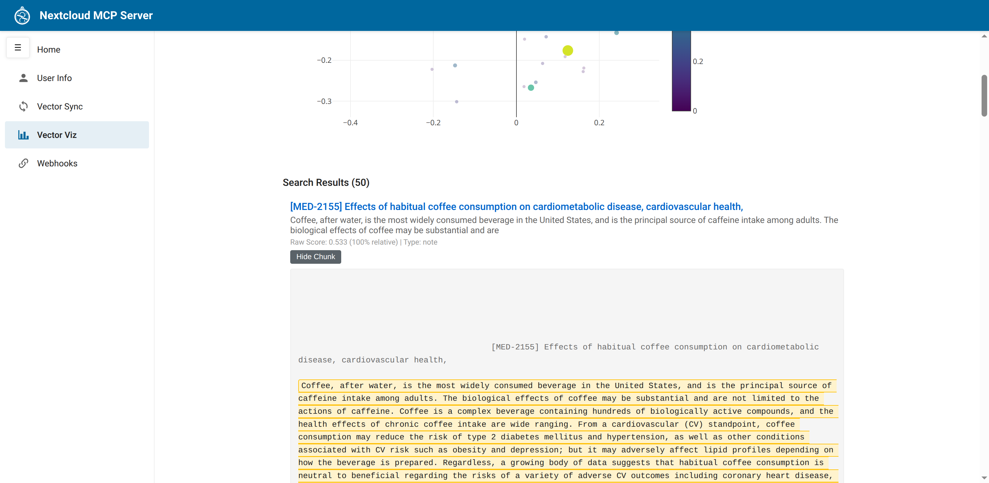 Chunk Context View